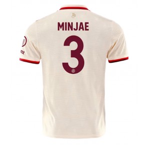 Bayern Munich Kim Min-jae #3 Rezervni Dres 2024-25 Kratak Rukavima